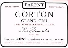 (image for) Domaine Parent : Corton Grand cru "Les Renardes" 2016 - WAS: $350++